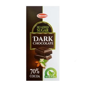 Crna čokolada sa stevijom 90g